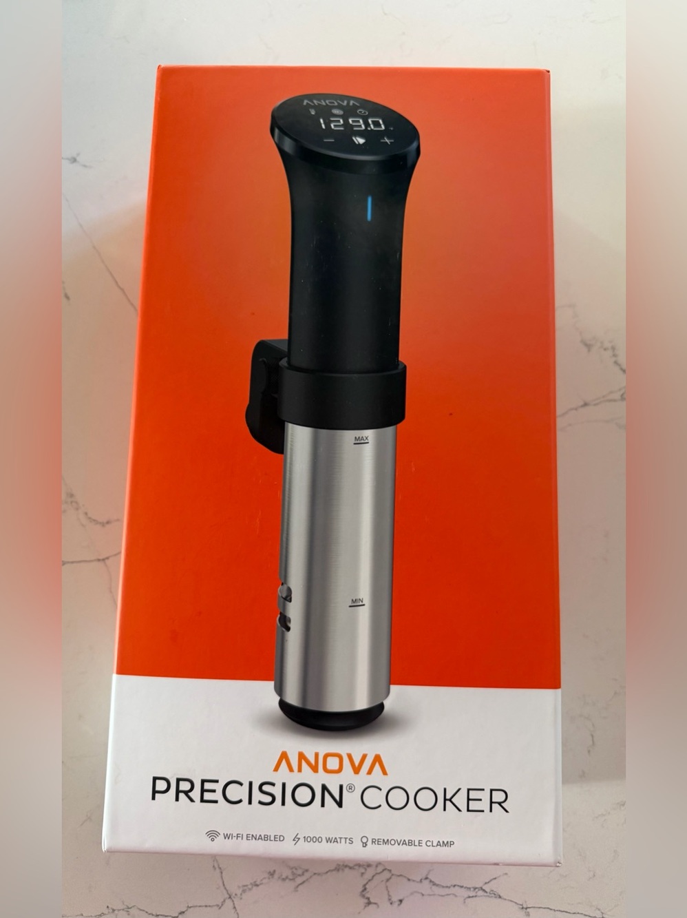 Anova Precision Cooker Sous Vide Immersion Circulator - Black and Stainless